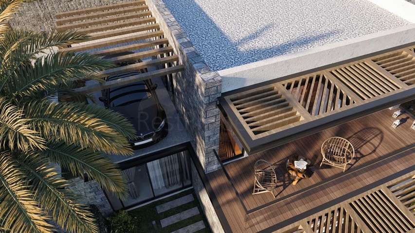 مجمع فلل بتصميم عصري في الجزء التاريخي من مدينة بودروم. مجمع فلل بتصميم عصري في الجزء التاريخي من مدينة بودروم.