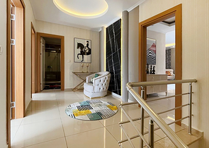 بنتهاوس واسع 4+1 في مجمع سكني شهير في منطقة جيكجيلي