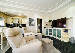 فيلا خاصة 2+1 في منطقة محمودلار على بعد 900 متر فقط من البحر الأبيض المتوسط