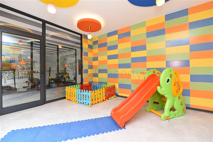 شقة مفروشة 1 + 1 في قلب ألانيا