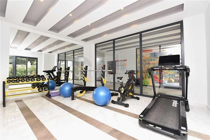 شقة مفروشة 1 + 1 في قلب ألانيا