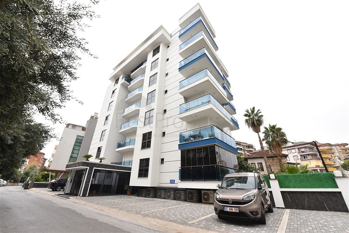 شقة مفروشة 1 + 1 في قلب ألانيا