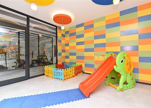 شقة مفروشة 1 + 1 في قلب ألانيا