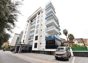 شقة مفروشة 1 + 1 في قلب ألانيا