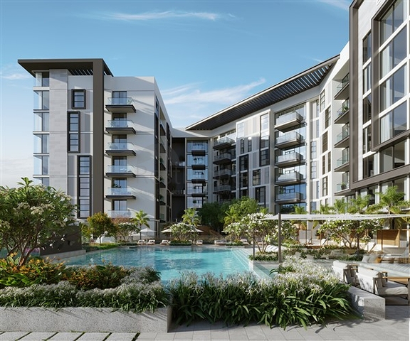 شقق في مشروع جديد في منطقة هادئة مع الحياة الحضرية الحديثة في دبي