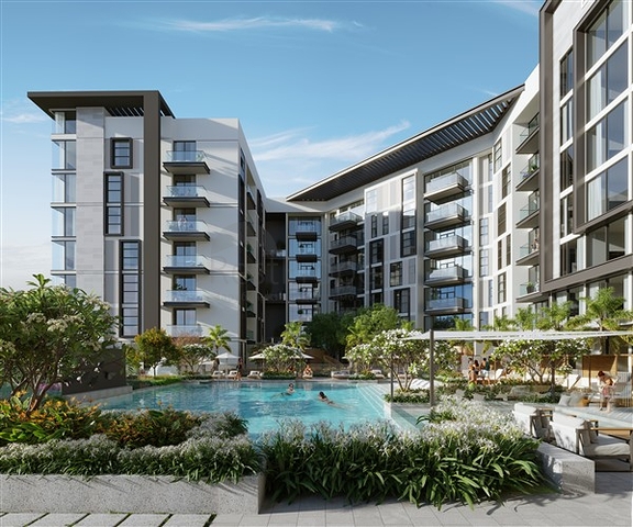 شقق في مشروع جديد في منطقة هادئة مع الحياة الحضرية الحديثة في دبي