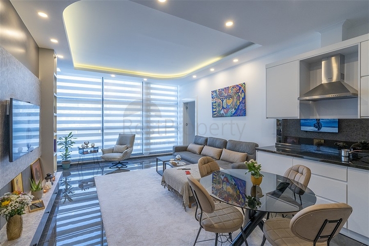 شقة 1+1 في مجمع سكني راقي في منطقة أوبا