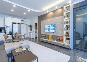 شقة 1+1 في مجمع سكني راقي في منطقة أوبا