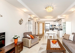 شقق 1+1 مع إطلالات بانورامية على قلعة ألانيا