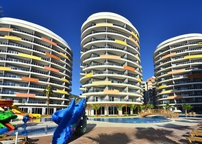 شقق 1+1 مع إطلالات بانورامية على قلعة ألانيا