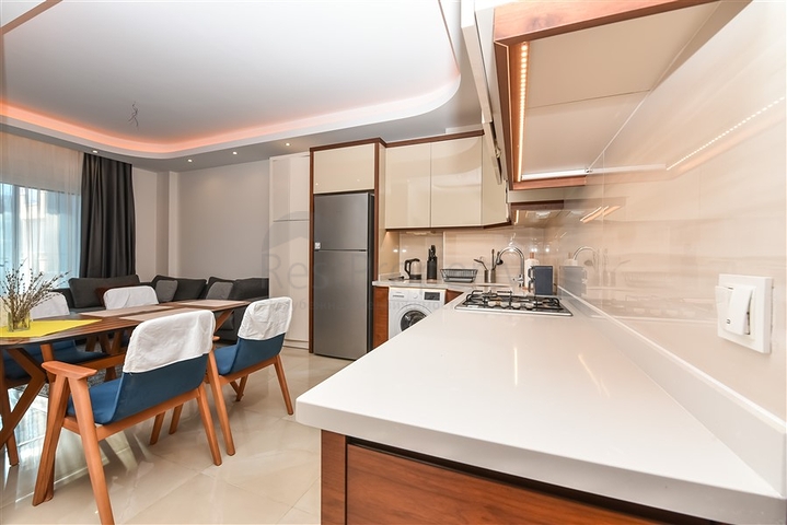 شقة 1+1 في مجمع متميز في منطقة محمودلار 