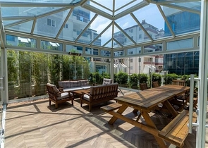 شقة 1+1 في مجمع متميز في منطقة محمودلار 