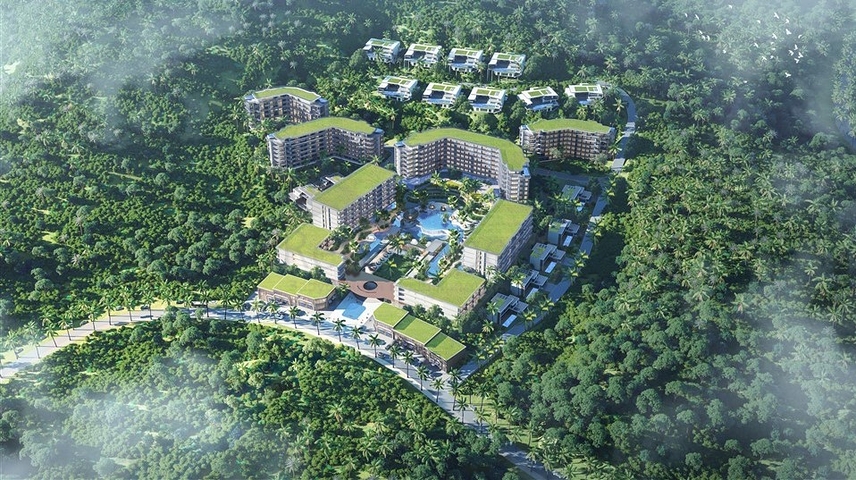 مجمع سكني جديد مطل على البحر