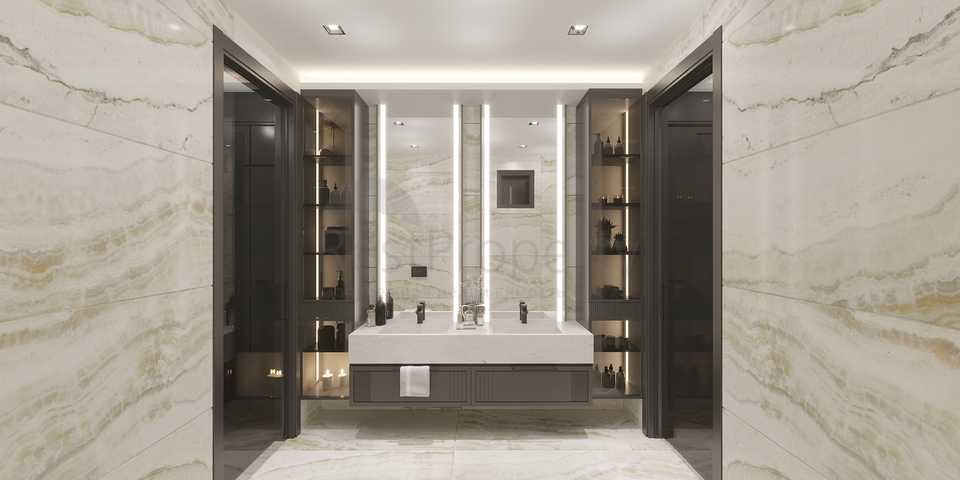 فيلا تطل على البحر الأبيض المتوسط هي مزيج مثالي من الفخامة والطبيعة