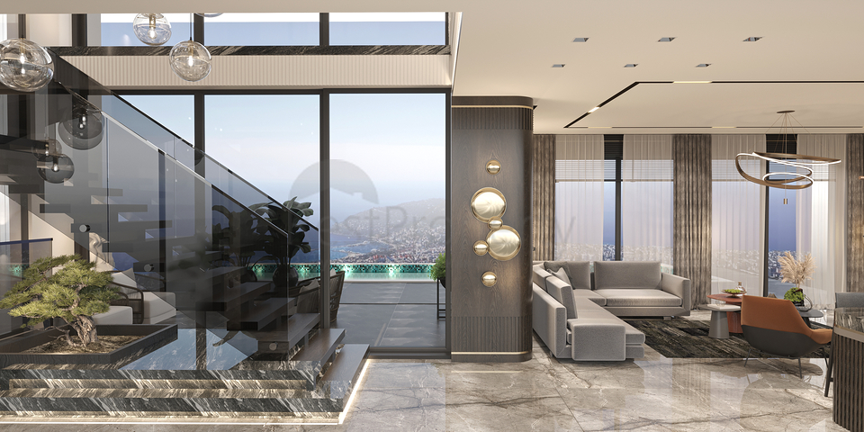 فيلا تطل على البحر الأبيض المتوسط هي مزيج مثالي من الفخامة والطبيعة