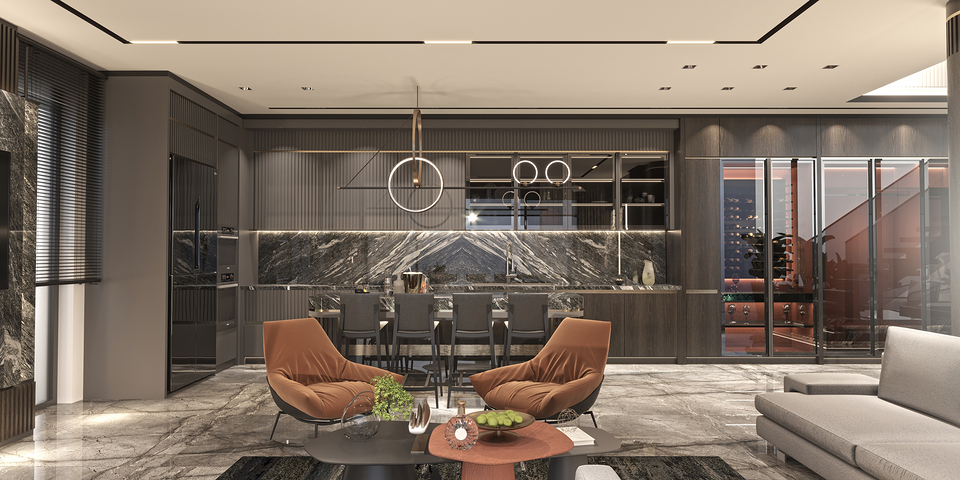 فيلا تطل على البحر الأبيض المتوسط هي مزيج مثالي من الفخامة والطبيعة