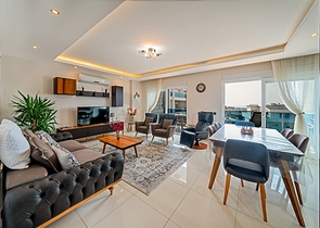 شقة 3+1 مطلة على البحر في توسمورا