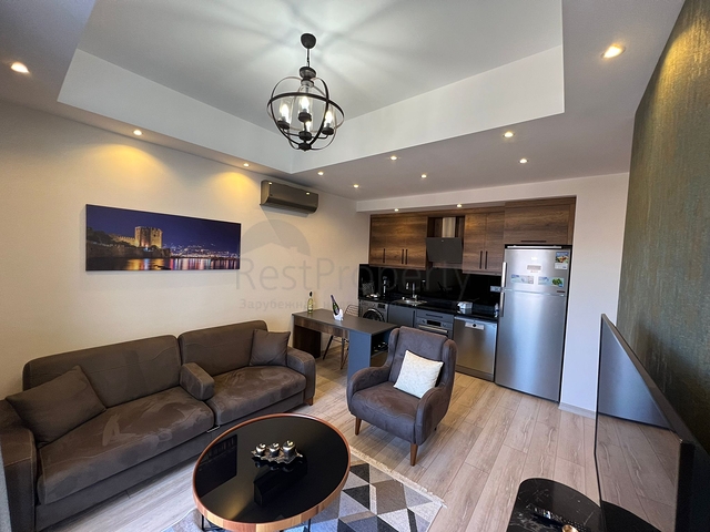 شقة مفروشة 1 + 1 في مجمع مع بنية تحتية فندقية في محمودلار