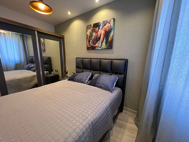 شقة مفروشة 1 + 1 في مجمع مع بنية تحتية فندقية في محمودلار