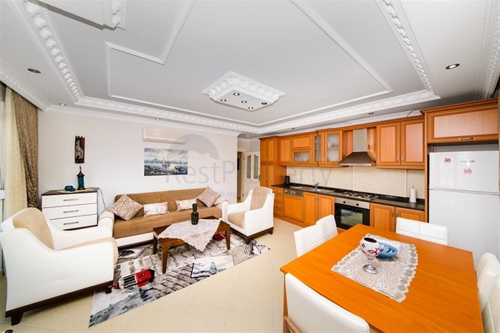 شقة مفروشة 2 + 1 في وسط ألانيا