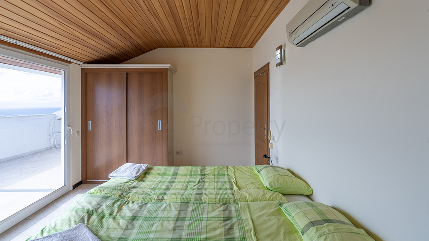 بنتهاوس مفروش 4 + 1 مطل على البحر في وسط ألانيا