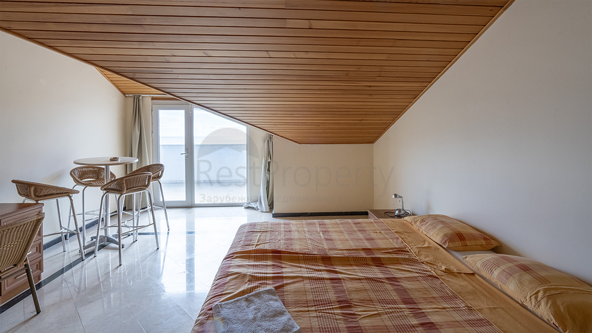 بنتهاوس مفروش 4 + 1 مطل على البحر في وسط ألانيا