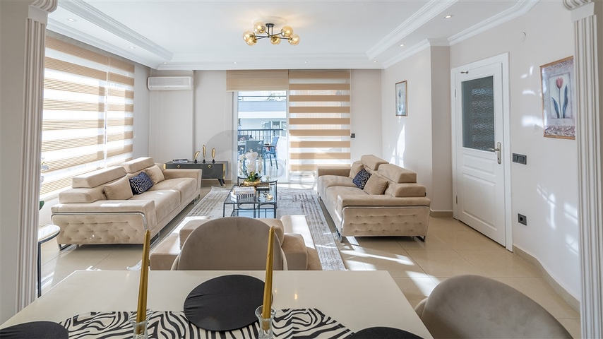 شقة 2 + 1 في منطقة أوبا