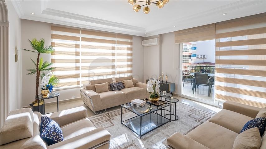 شقة 2 + 1 في منطقة أوبا