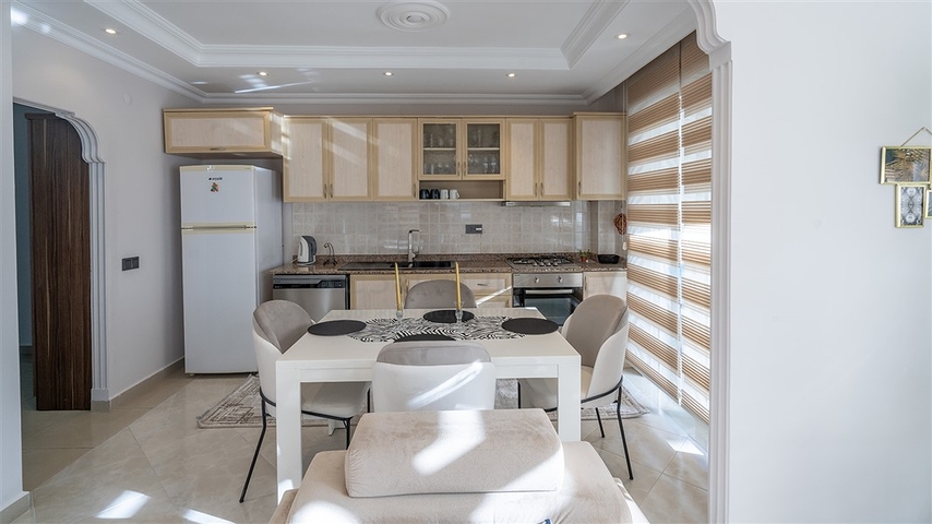 شقة 2 + 1 في منطقة أوبا