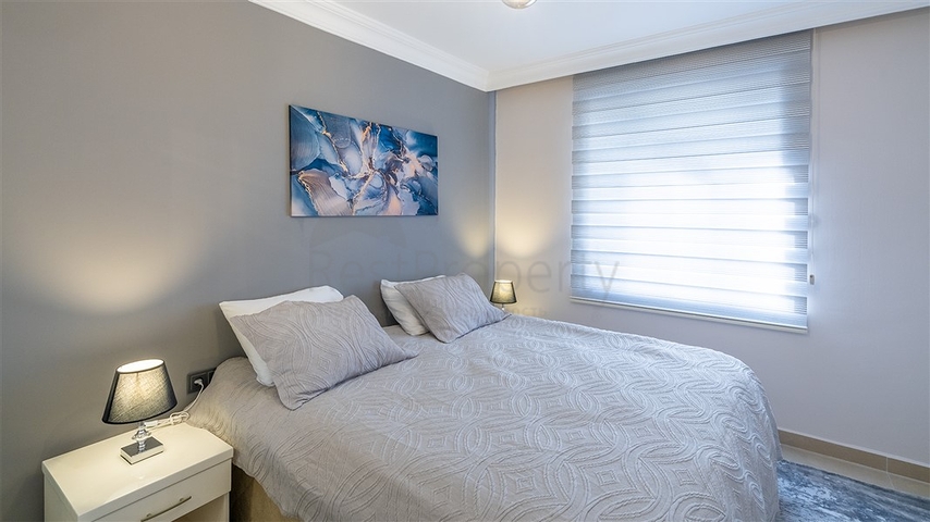 شقة 2 + 1 في منطقة أوبا