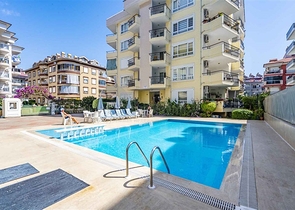 شقة 2 + 1 في منطقة أوبا