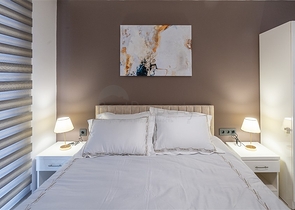 شقة 2 + 1 في منطقة أوبا