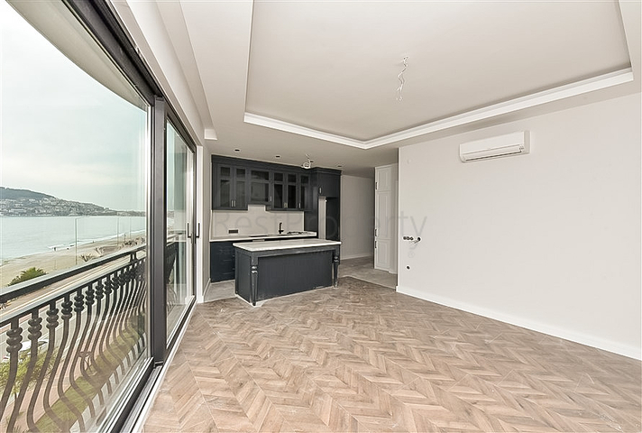 شقة بغرفة نوم واحدة في وسط ألانيا مع إطلالات بانورامية على البحر شقة بغرفة نوم واحدة في وسط ألانيا مع إطلالات بانورامية على البحر