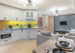 شقة مريحة 1 + 1 مع مساحة كبيرة