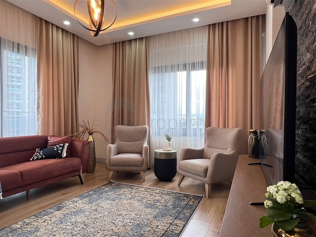 شقة 2+1 في مجمع جديد في منطقة تيجي ، على بعد 400 متر من البحر