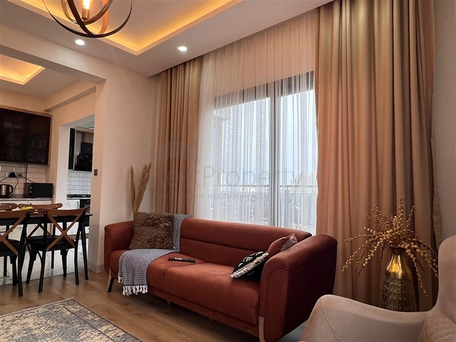 شقة 2+1 في مجمع جديد في منطقة تيجي ، على بعد 400 متر من البحر