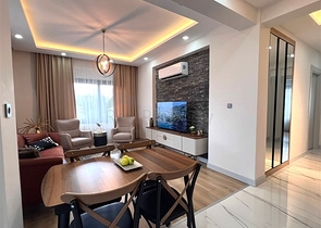 شقة 2+1 في مجمع جديد في منطقة تيجي ، على بعد 400 متر من البحر