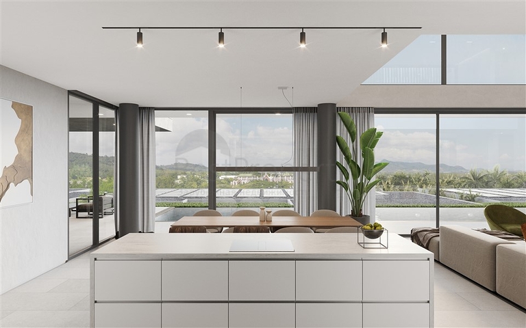 مجمع فيلا في مكان سماوي 