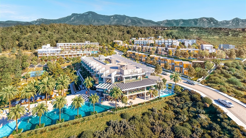 مشروع واسع النطاق في منطقة إسنتيبي مع إطلالات بانورامية على البحر 