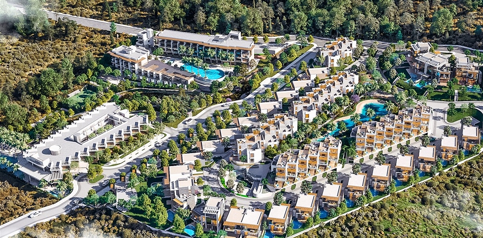 مشروع واسع النطاق في منطقة إسنتيبي مع إطلالات بانورامية على البحر 