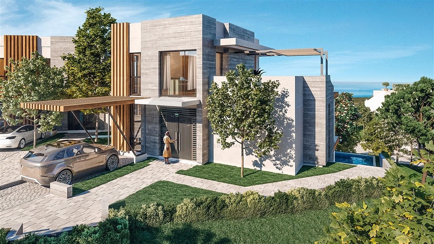 مشروع واسع النطاق في منطقة إسنتيبي مع إطلالات بانورامية على البحر 