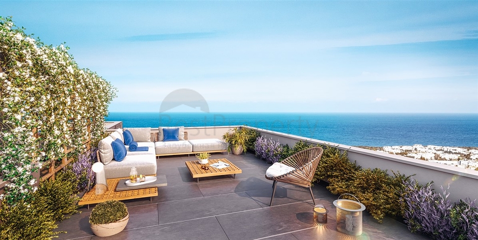 مشروع واسع النطاق في منطقة إسنتيبي مع إطلالات بانورامية على البحر 