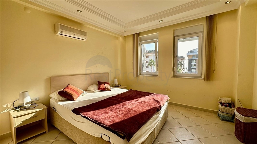 2 + 1 شقة 150 متر من البحر الأبيض المتوسط في منطقة أوبا