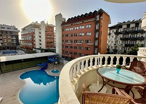 2 + 1 شقة 150 متر من البحر الأبيض المتوسط في منطقة أوبا