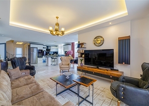 بنتهاوس 3+1 مع إطلالة على البحر الأبيض المتوسط