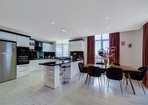 بنتهاوس 3+1 مع إطلالة على البحر الأبيض المتوسط