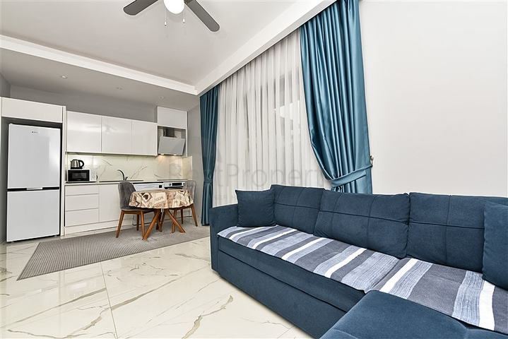 استوديو مريح على مسافة قريبة من البحر في وسط ألانيا