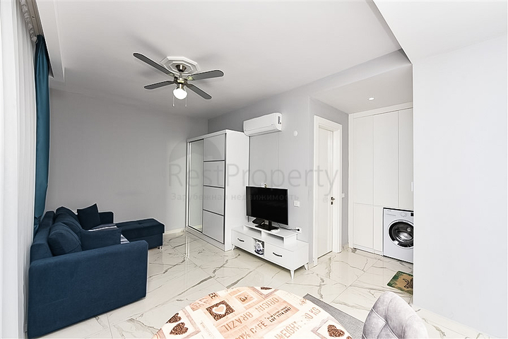 استوديو مريح على مسافة قريبة من البحر في وسط ألانيا