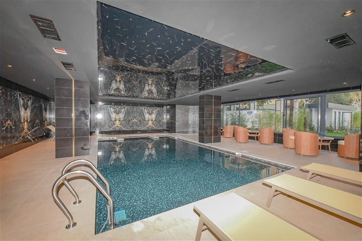 شقة 1+1 في مجمع فاخر في وسط ألانيا