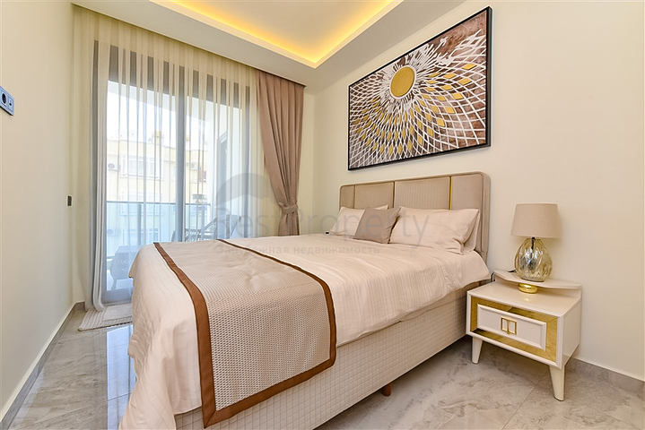 شقة 1+1 في مجمع فاخر في وسط ألانيا